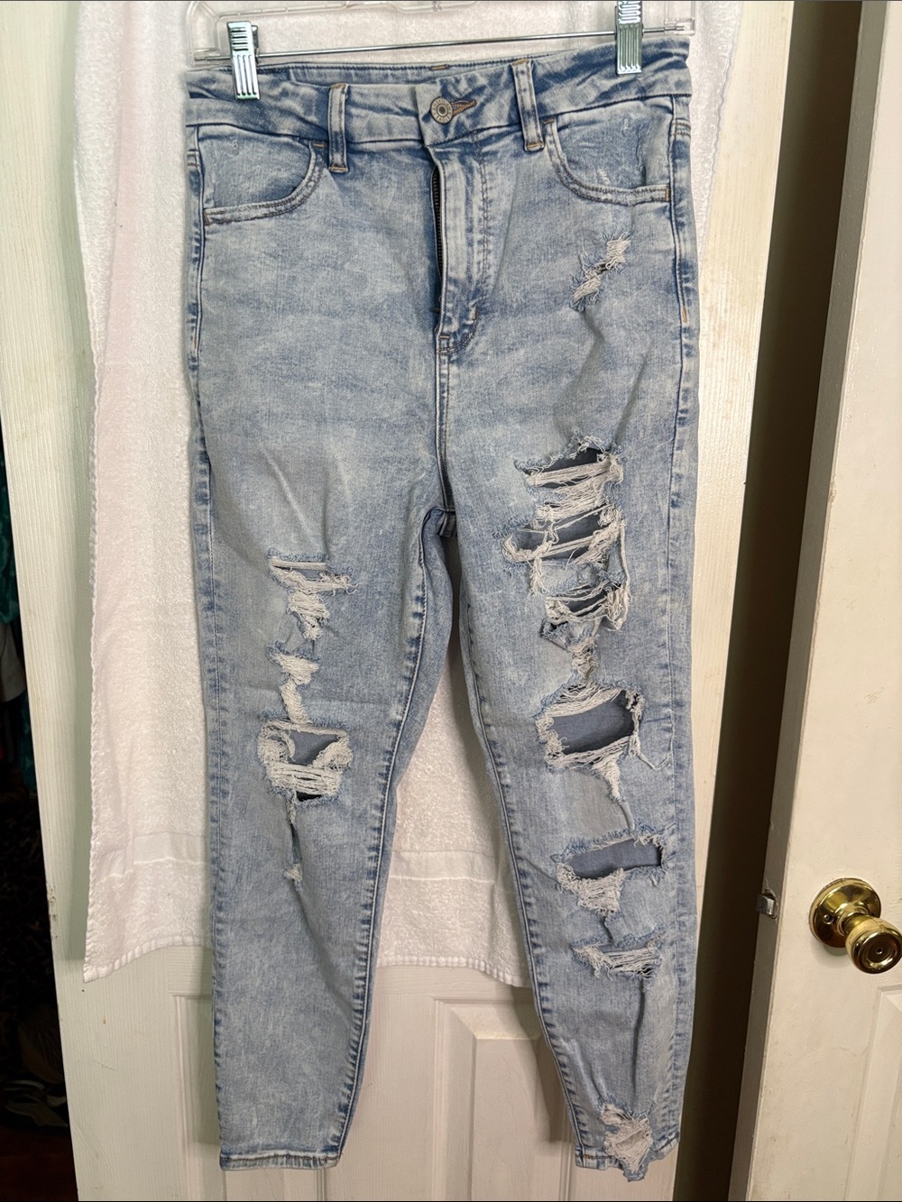 American Eagle Next Level Stretch Curvy Super Hi-Rise Jeggings